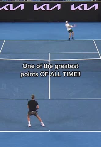Andy Murray scores a exceptional point