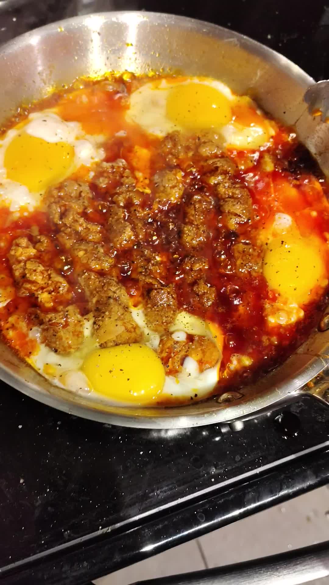 egg chorizo scramble