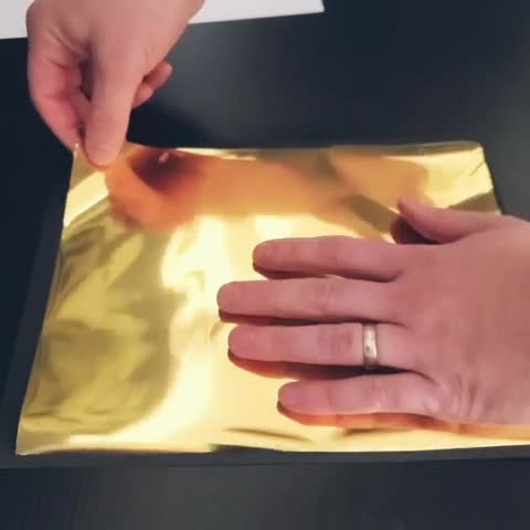 Adding gold foil to this thread I came across